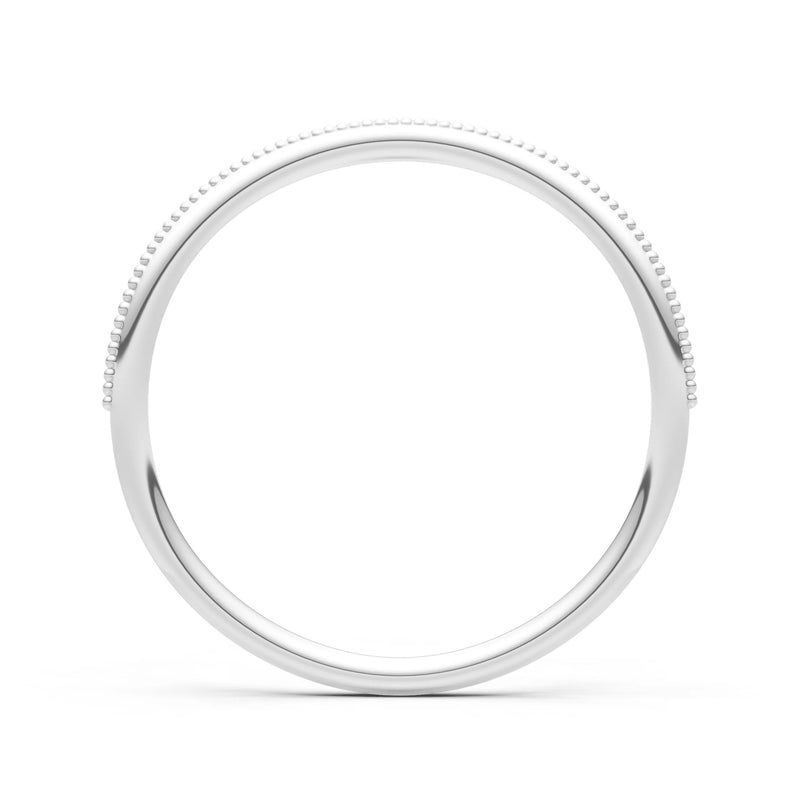 London Blue Topaz Dainty Tiara Contour Stacking Ring