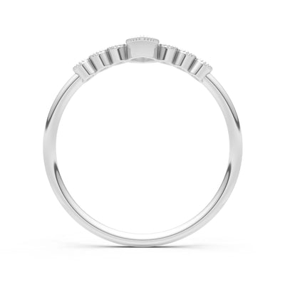Dainty Marquise Center Cluster Ring