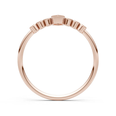 Dainty Marquise Center Cluster Ring