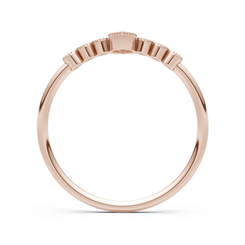 Dainty Marquise Center Cluster Ring