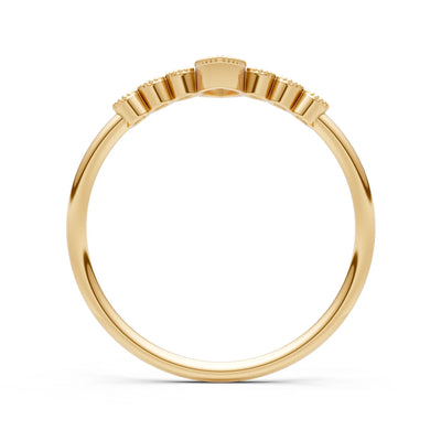 Dainty Marquise Center Cluster Ring