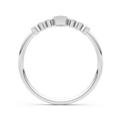Dainty Marquise Center Cluster Ring