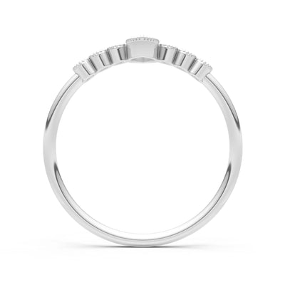 Dainty Marquise Center Cluster Ring