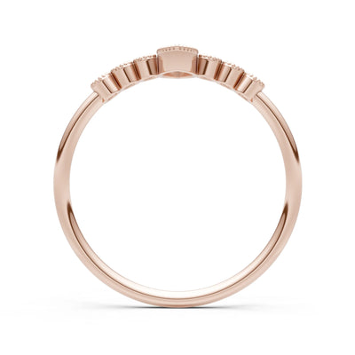 Dainty Marquise Center Cluster Ring
