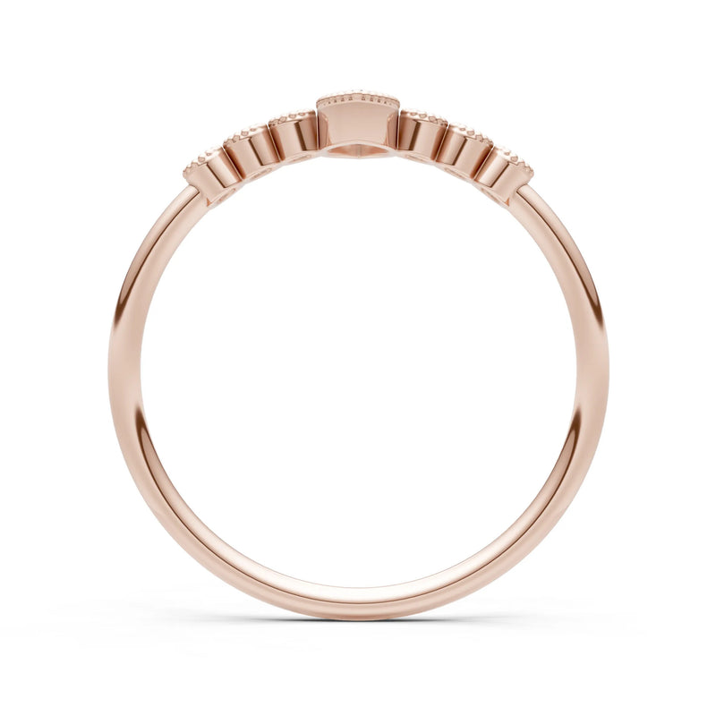 Dainty Marquise Center Cluster Ring