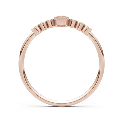 Dainty Marquise Center Cluster Ring