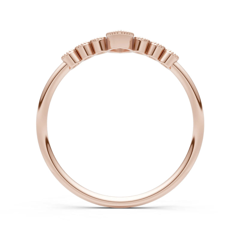 Dainty Marquise Center Cluster Ring