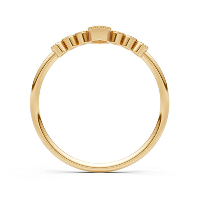 Dainty Marquise Center Cluster Ring