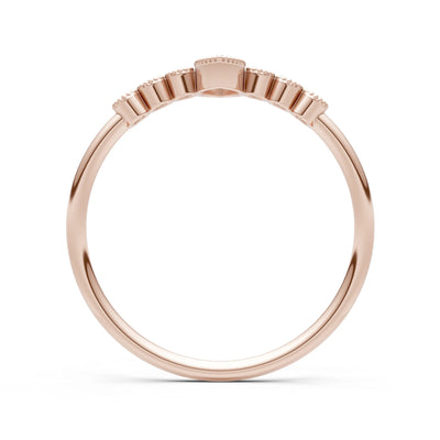 Dainty Marquise Center Cluster Ring