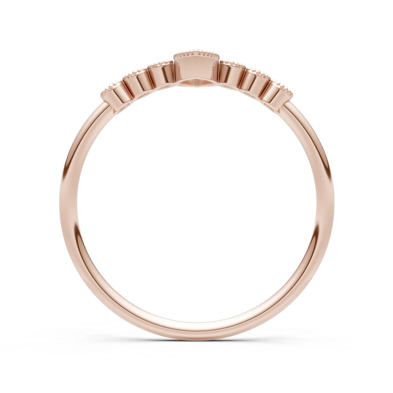 Dainty Marquise Center Cluster Ring