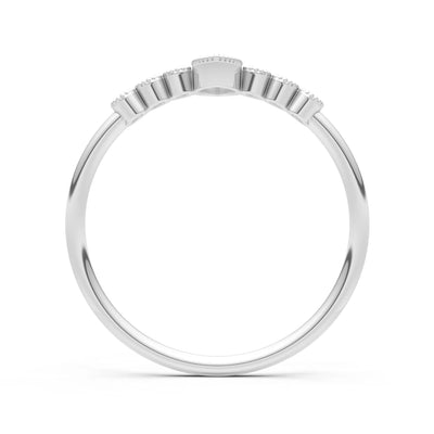 Dainty Marquise Center Cluster Ring