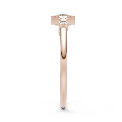Dainty Marquise Center Cluster Ring