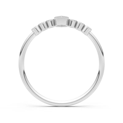 Dainty Marquise Center Cluster Ring