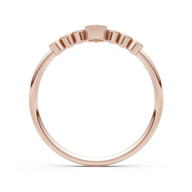 Dainty Marquise Center Cluster Ring