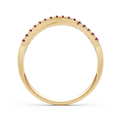 Dainty Overlap Split Band