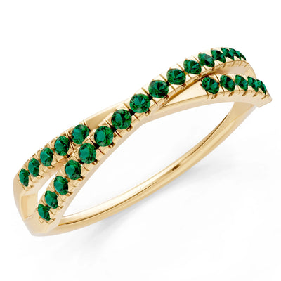 Dainty Overlap Split Band