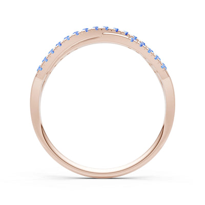 Dainty Overlap Split Band