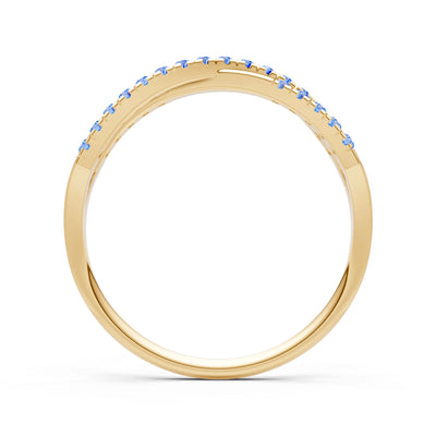 Dainty Overlap Split Band
