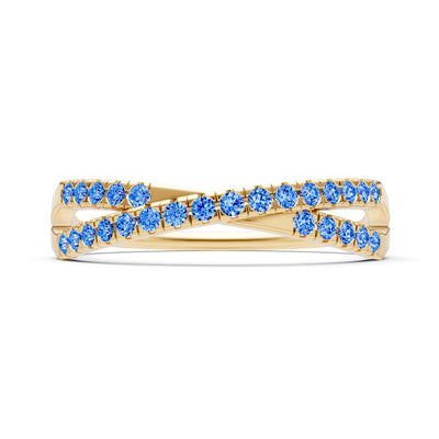 Dainty Overlap Split Band