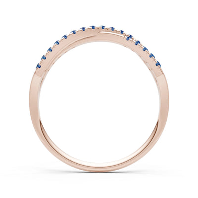 Dainty Overlap Split Band