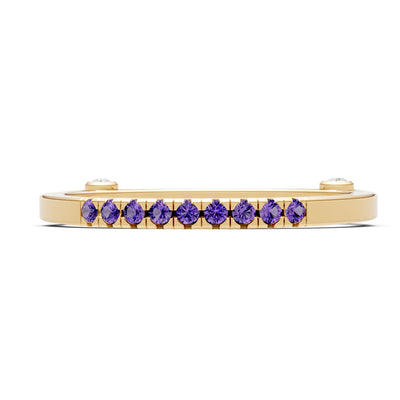 Dainty Euro Shank Pavé Band – Round