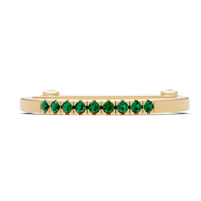 Dainty Euro Shank Pavé Band – Round