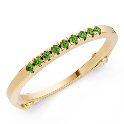Dainty Euro Shank Pavé Band – Round