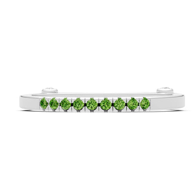Dainty Euro Shank Pavé Band – Round