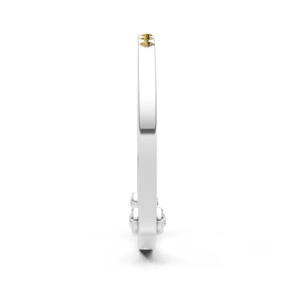 Dainty Euro Shank Pavé Band – Round