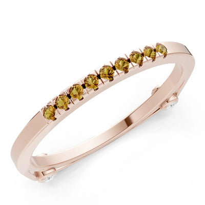 Dainty Euro Shank Pavé Band – Round