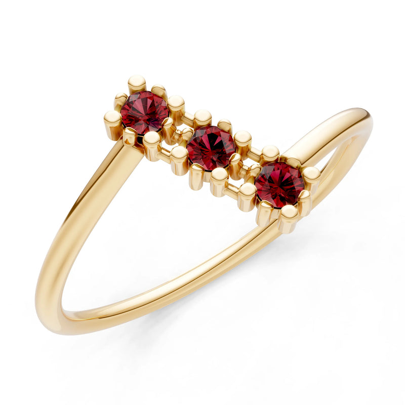 Dainty Triple Cluster – Round