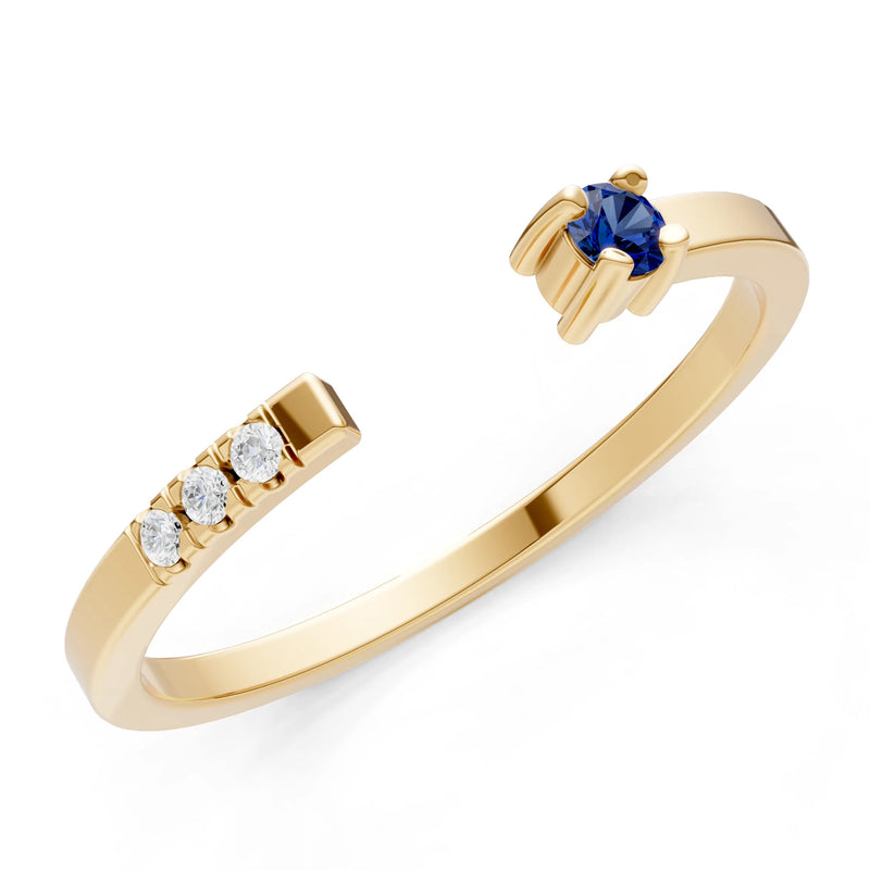 Dainty Open Band - Round