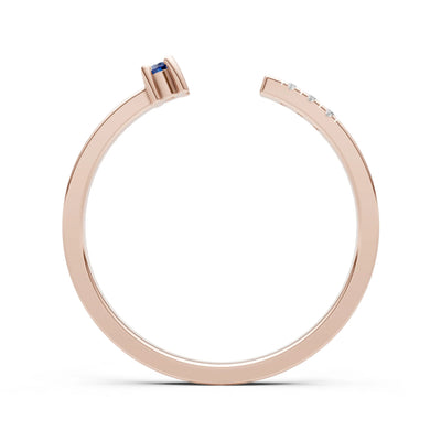 Dainty Open Band - Round
