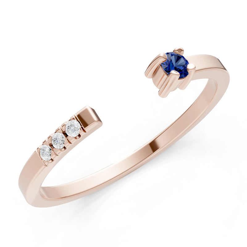 Dainty Open Band - Round