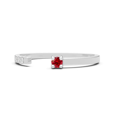 Dainty Open Band - Round
