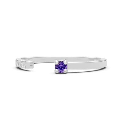 Dainty Open Band - Round