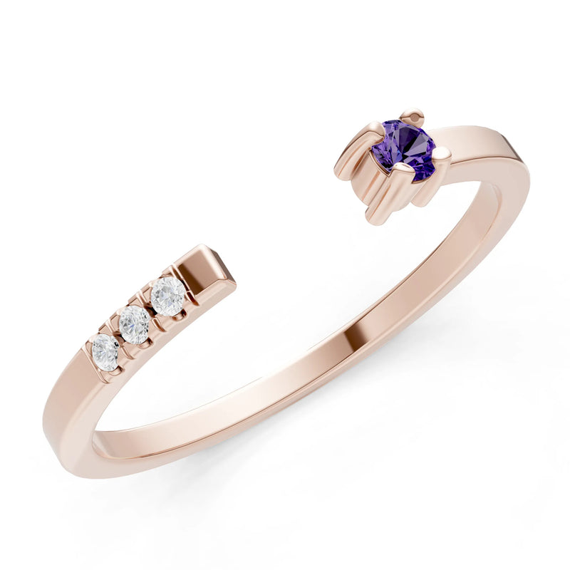 Dainty Open Band - Round