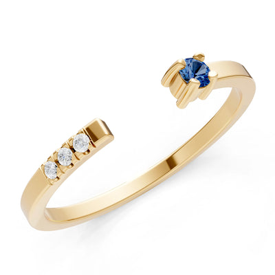 Dainty Open Band - Round