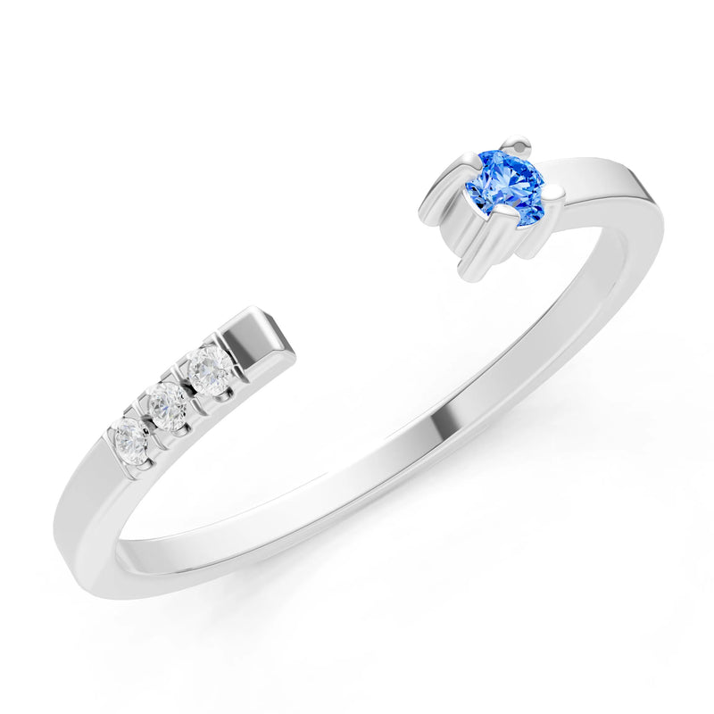 Dainty Open Band - Round