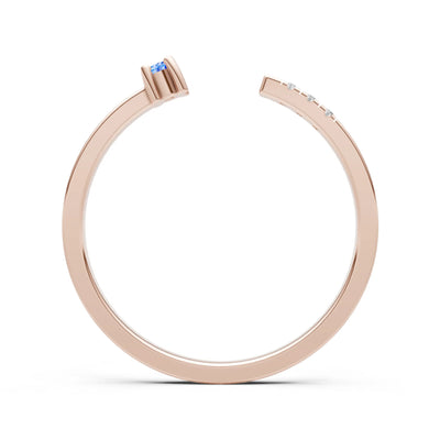 Dainty Open Band - Round