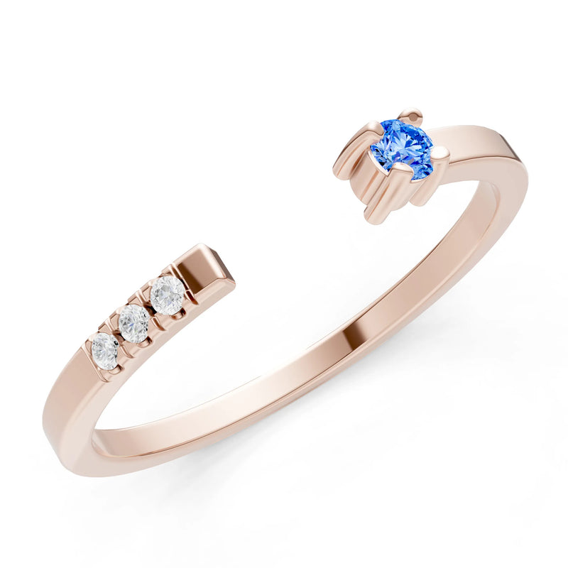 Dainty Open Band - Round