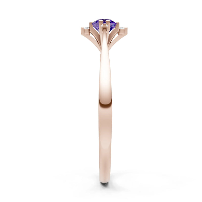 Classic Four-Prong Solitaire Ring