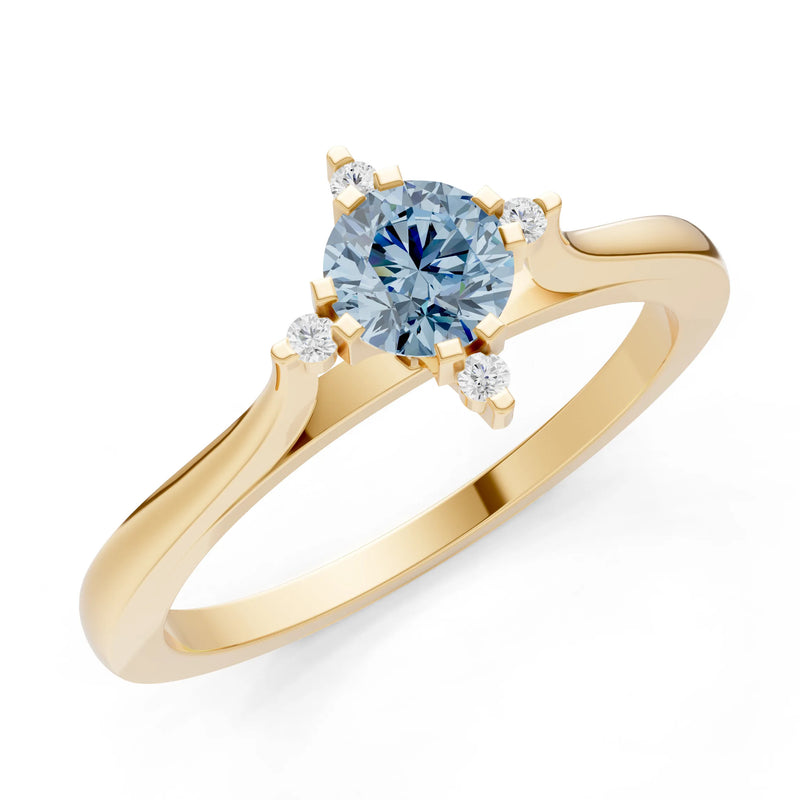 Classic Four-Prong Solitaire Ring