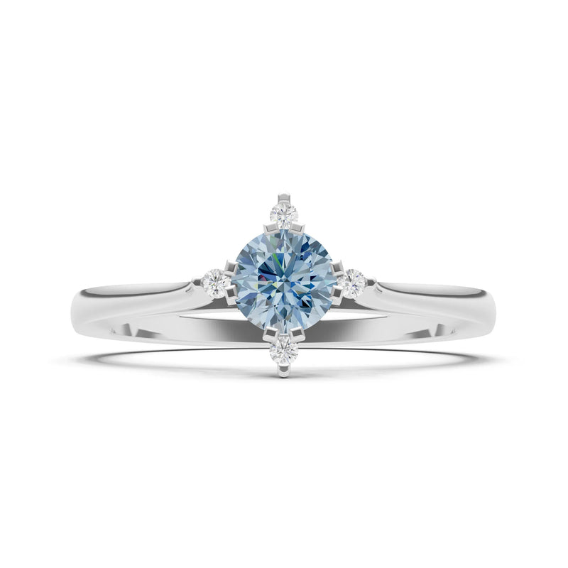 Classic Four-Prong Solitaire Ring