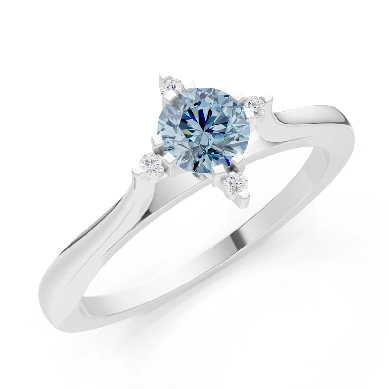 Classic Four-Prong Solitaire Ring
