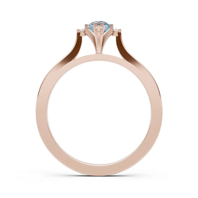 Classic Four-Prong Solitaire Ring
