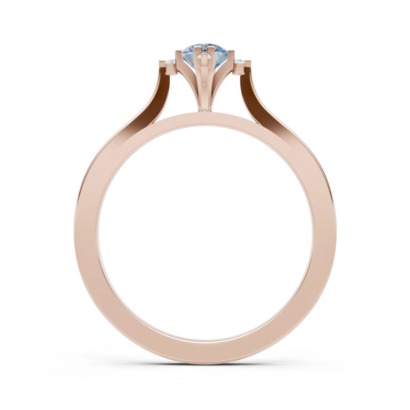 Classic Four-Prong Solitaire Ring
