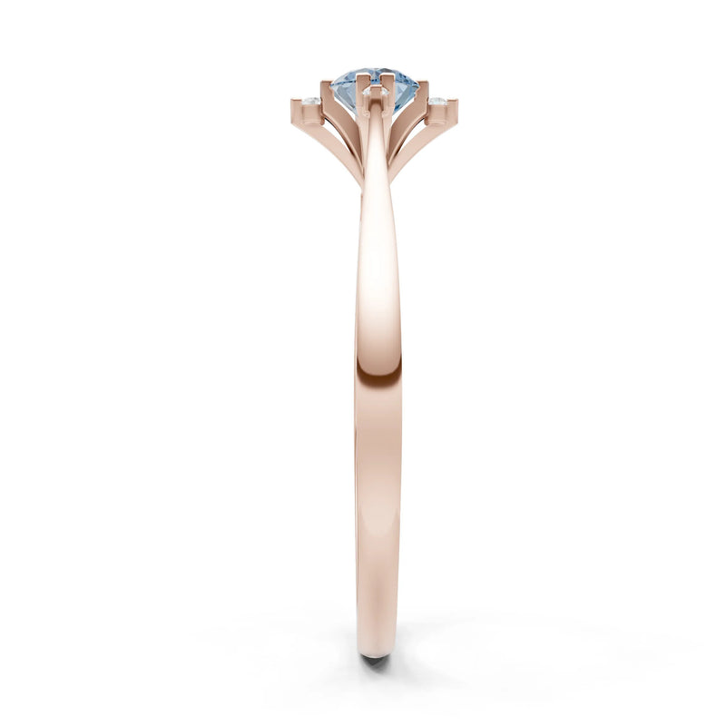 Classic Four-Prong Solitaire Ring