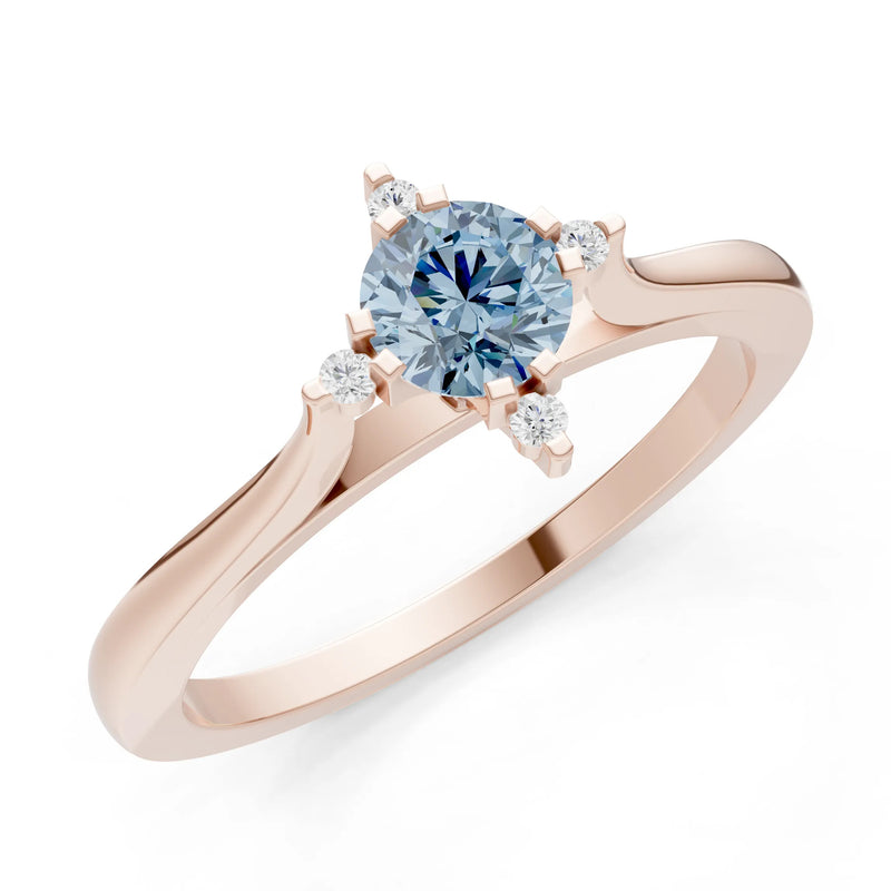 Classic Four-Prong Solitaire Ring