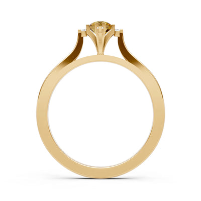 Classic Four-Prong Solitaire Ring